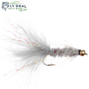 beadhead crystal bugger gray