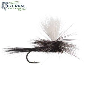 black gnat parachute midge dry fly