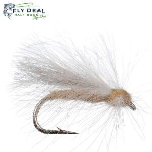 cdc caddis adult tan dry fly