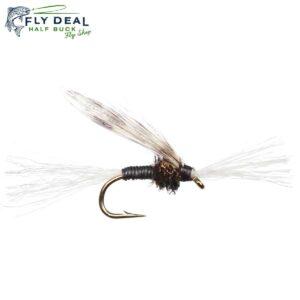 chironomid pupa black nymph fly