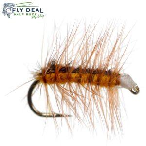 crackle back orange body fly