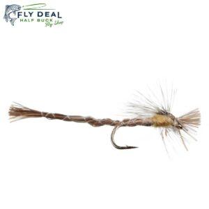 damsel tan parachute dry fly