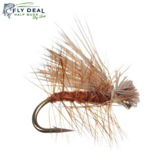 elkhair caddis brown dry fly