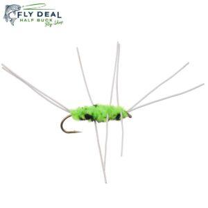 girdle bug chartreuse stonefly nymph