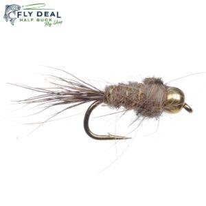 hares ear tungsten nymph fly