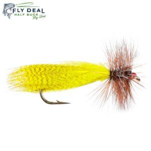 hornberg yellow streamer fly