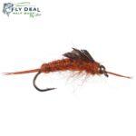 k stone brown stonefly beadhead nymph