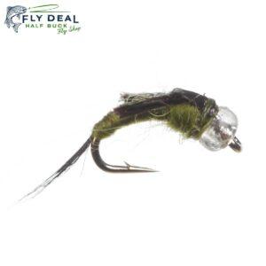 mercury baetis olive black mayfly nymph