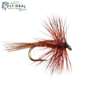 midge brown midge dry fly