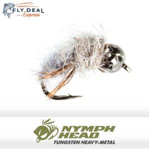 nymph head caddis larva grey