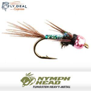 nymph head lightning bug pink