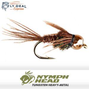 nymph head pheasant tail brown