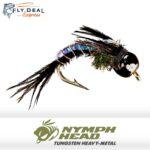 nymph head pheasant tail flashback black