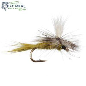 para caddis olive dry fly