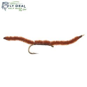 san juan earth worm nymph fly