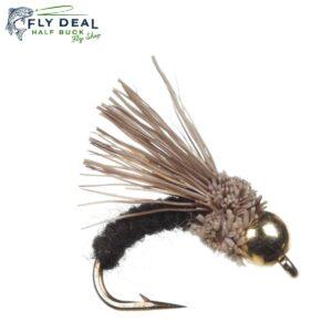 serendipity black beadhead nymph fly