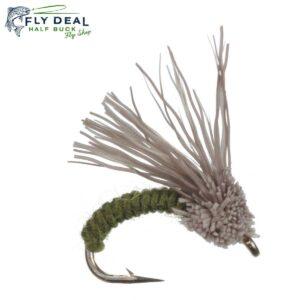 serendipity olive nymph fly