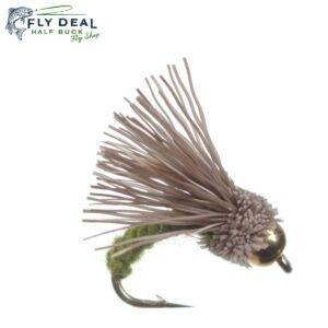 serendipity olive tungsten nymph fly