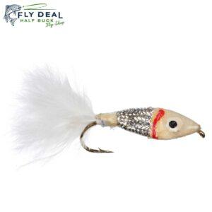 silver darter epoxy fly trout streamer