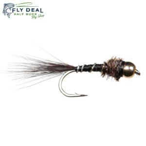 skinny nelson black nymph fly