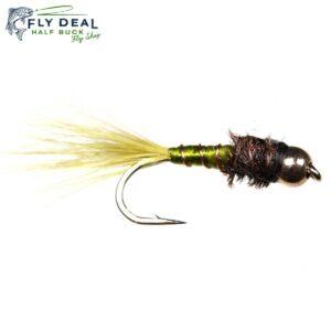 skinny nelson olive nymph fly