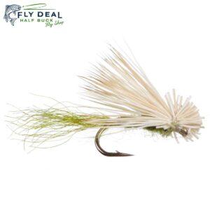 sparkle caddis olive dry fly