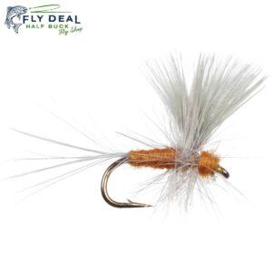 thorax mahogany dun midge dry fly