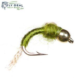 wd40 olive nymph fly