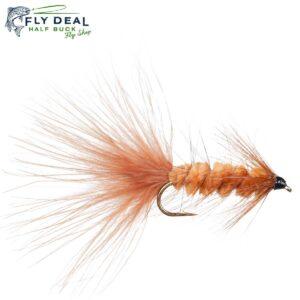 woolly bugger brown streamer fly