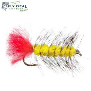 woollyworm yellow wet fly