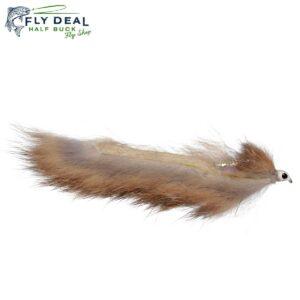 zonker natural pearl trout streamer