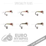 6 Fly Assortment CLASSIC PERDIGON EURO 6 flies